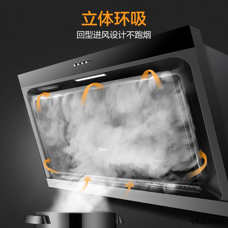 美的CXW-200-J30侧吸油烟机图片