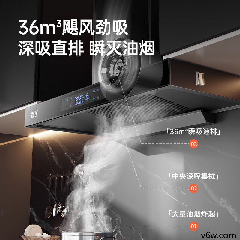 新飞CXW-328-T01欧式油烟机图片