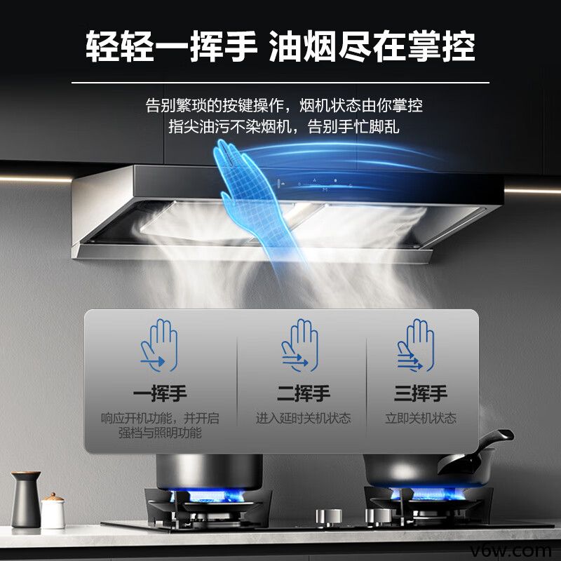 老板CXW-260-65D3S欧式油烟机图片