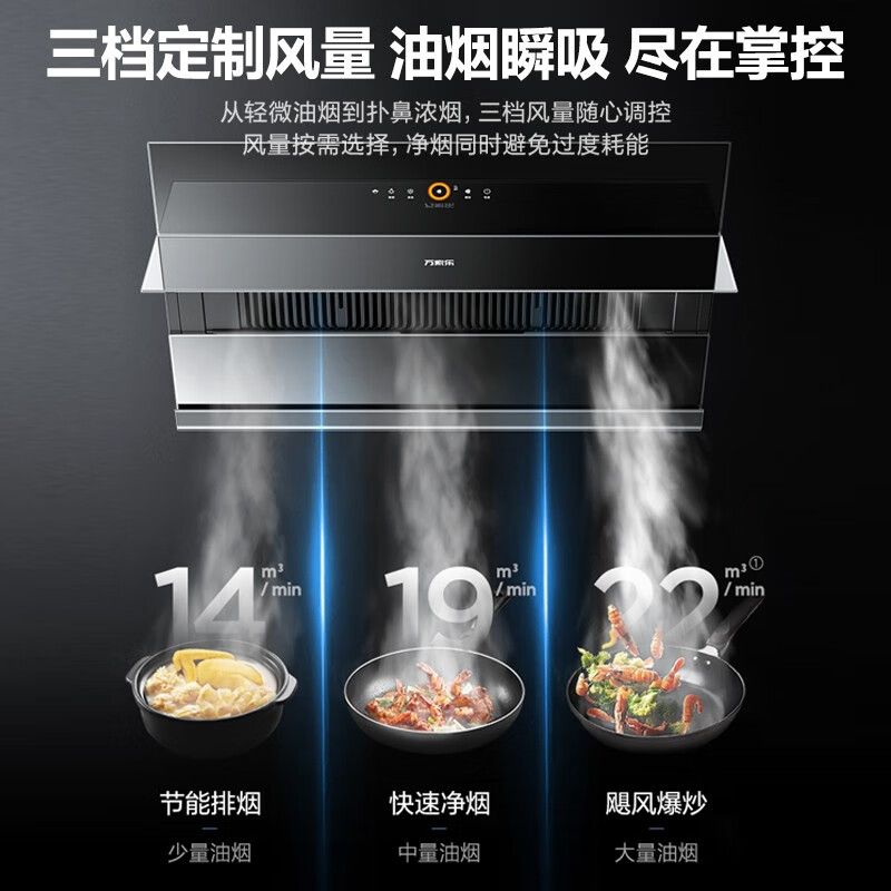 万家乐CXW-320-AL061侧吸油烟机图片