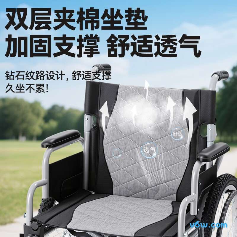 可孚SYIV100-KJT605手动轮椅图片