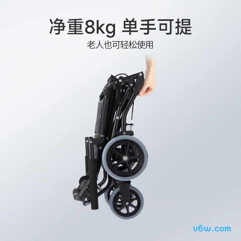 鱼跃2000手动轮椅图片