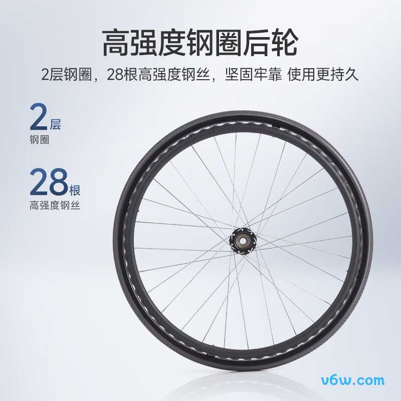 鱼跃H051手动轮椅图片