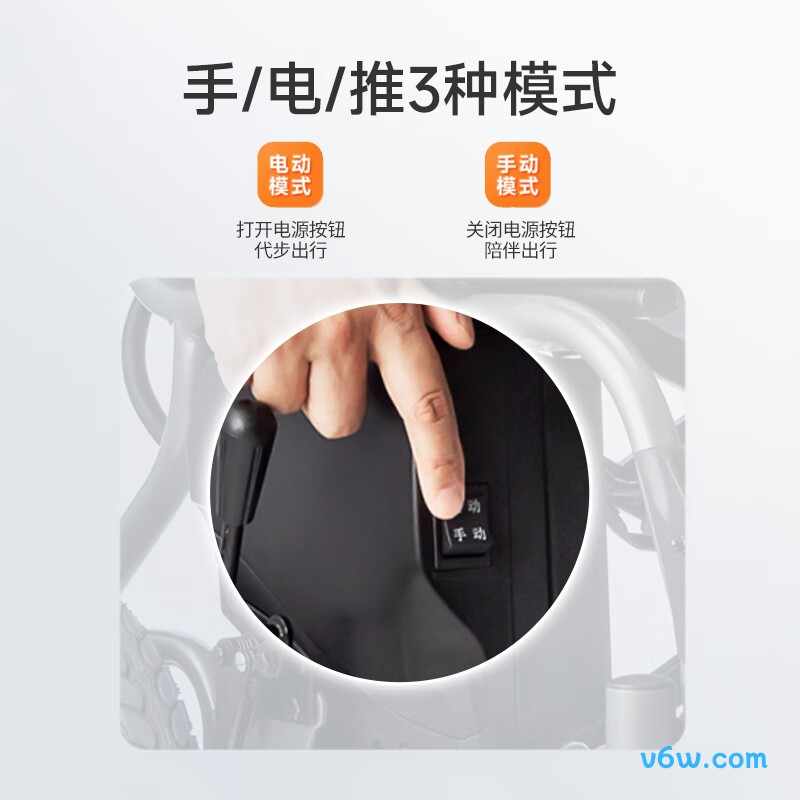 鱼跃D130TL电动轮椅图片