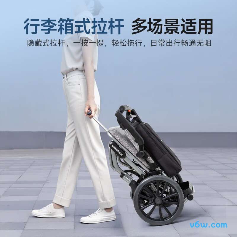 鱼跃H083手动轮椅图片