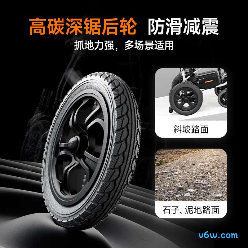 鱼跃D210CL电动轮椅图片