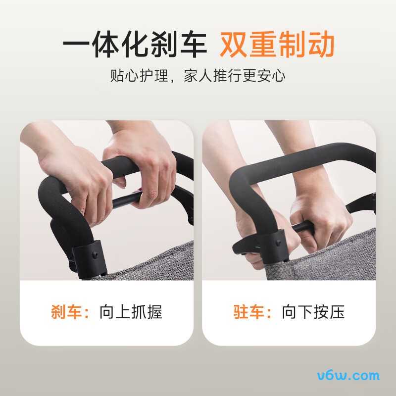 鱼跃1100A手动轮椅图片