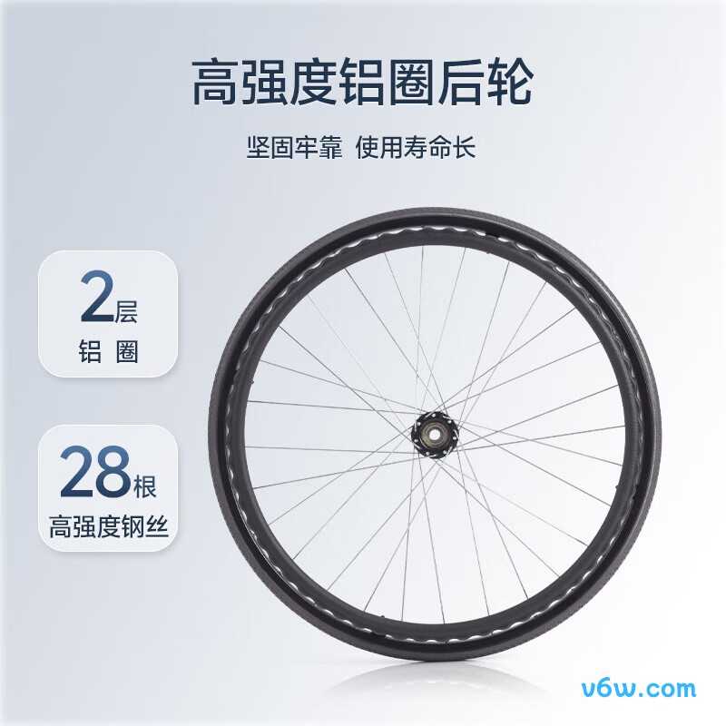 鱼跃H062C手动轮椅图片