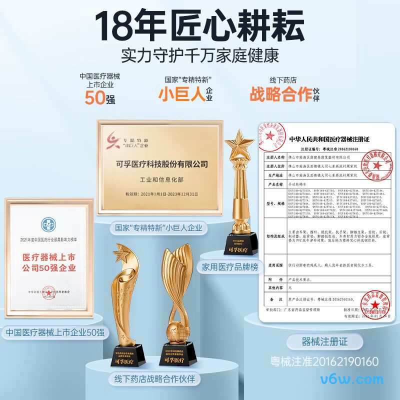 可孚SYIV100-KJT605手动轮椅图片