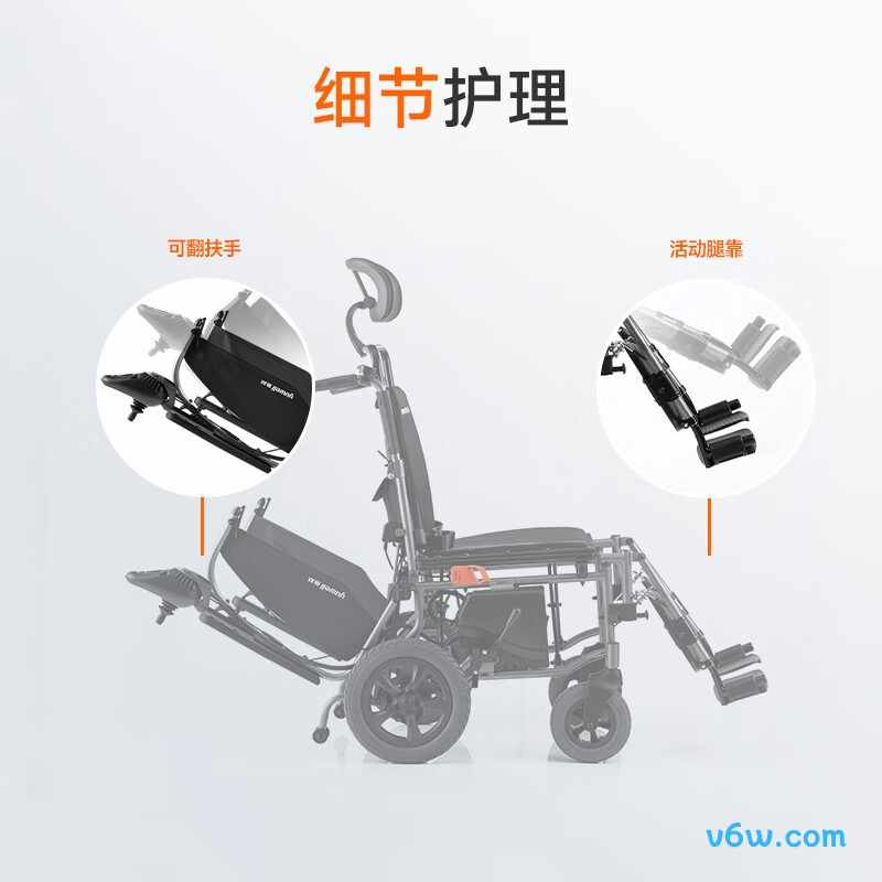 鱼跃D130TL电动轮椅图片