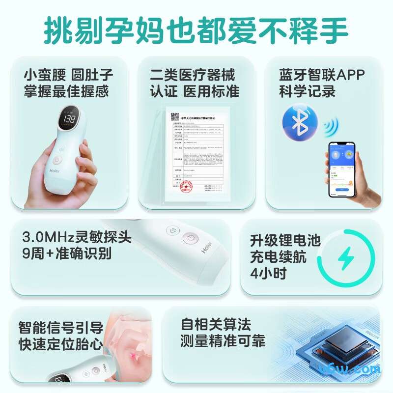 海尔HYY-T631YU9胎心仪图片