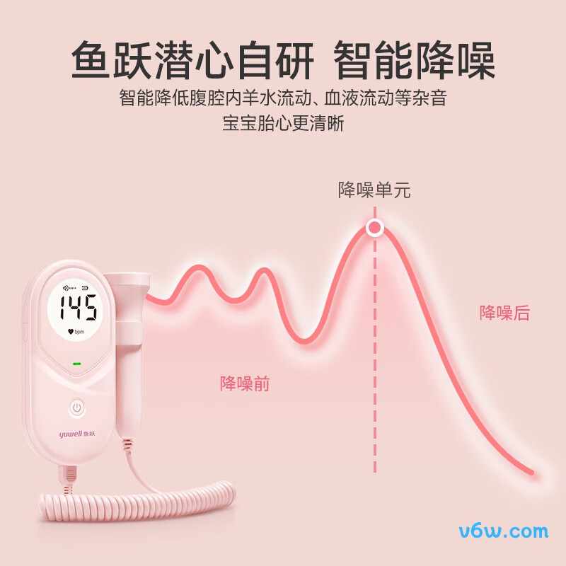 鱼跃YTX203胎心仪图片