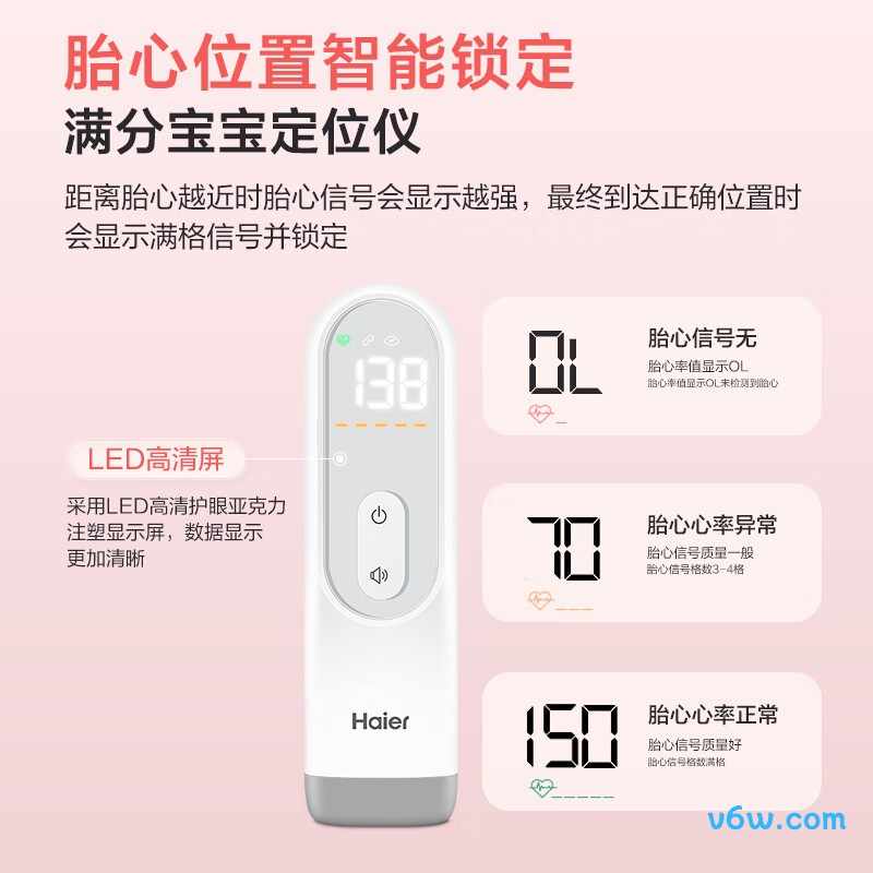 海尔P610胎心仪图片