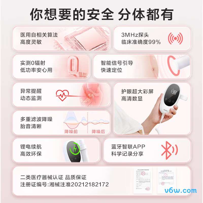 海尔203F胎心仪图片