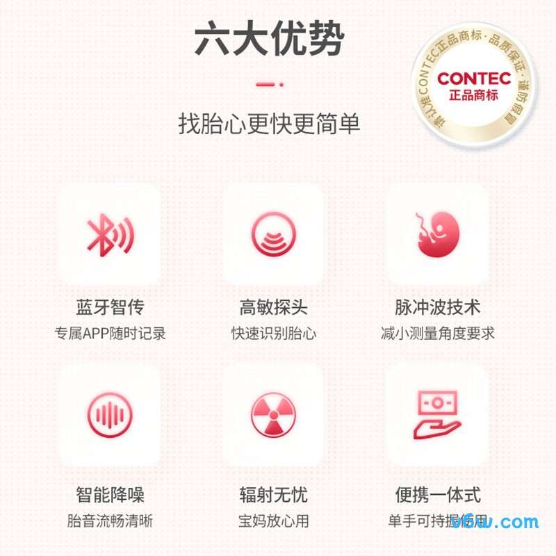 CONTEC-10D（蓝牙款）胎心仪图片
