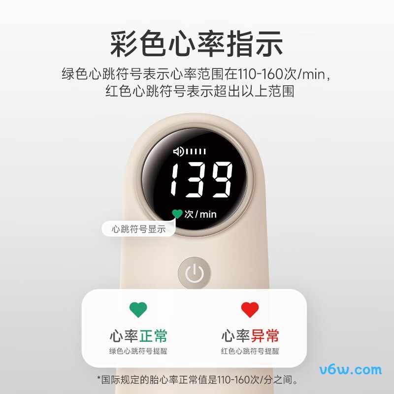 鱼跃YTX300胎心仪图片