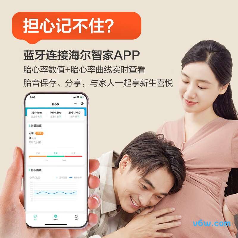 海尔HYY-T832YU9胎心仪图片