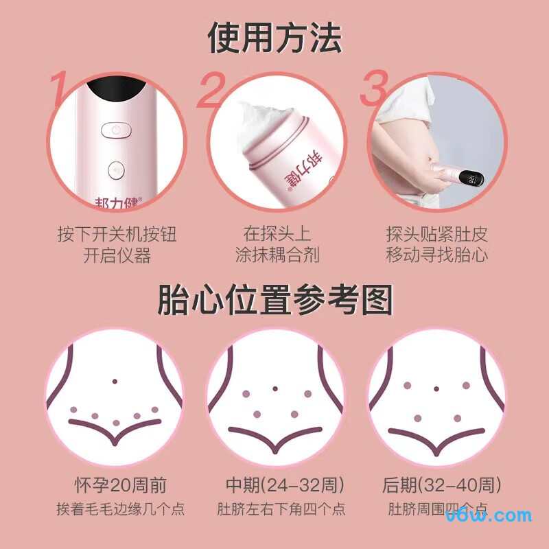 邦力健U10-01胎心仪图片