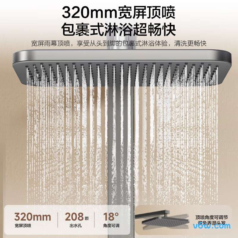 箭牌AE34186MZGGW-P4花洒普通花洒图片