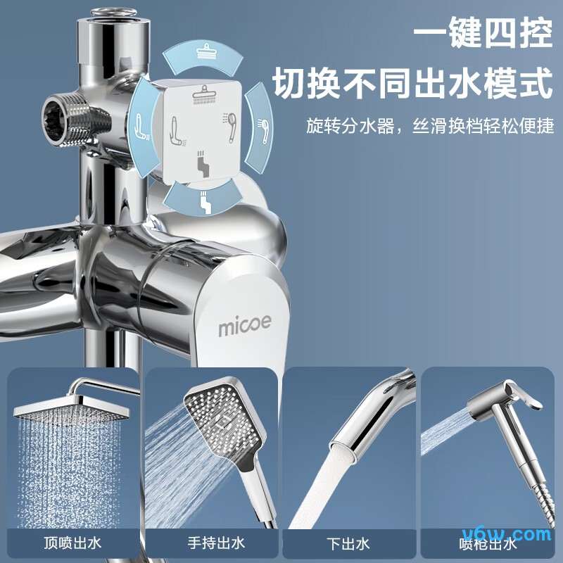 四季沐歌M-A02-4ZY花洒普通花洒图片