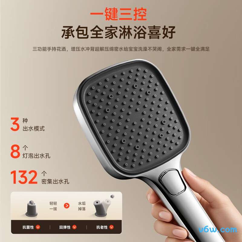 日丰RF-984133QPW花洒普通花洒图片