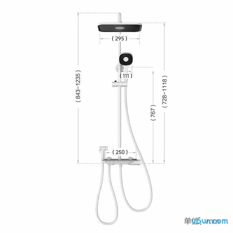 九牧36602-536/KB-1花洒普通花洒图片