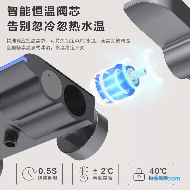 四季沐歌M-A07-4ZHQ花洒智能花洒图片