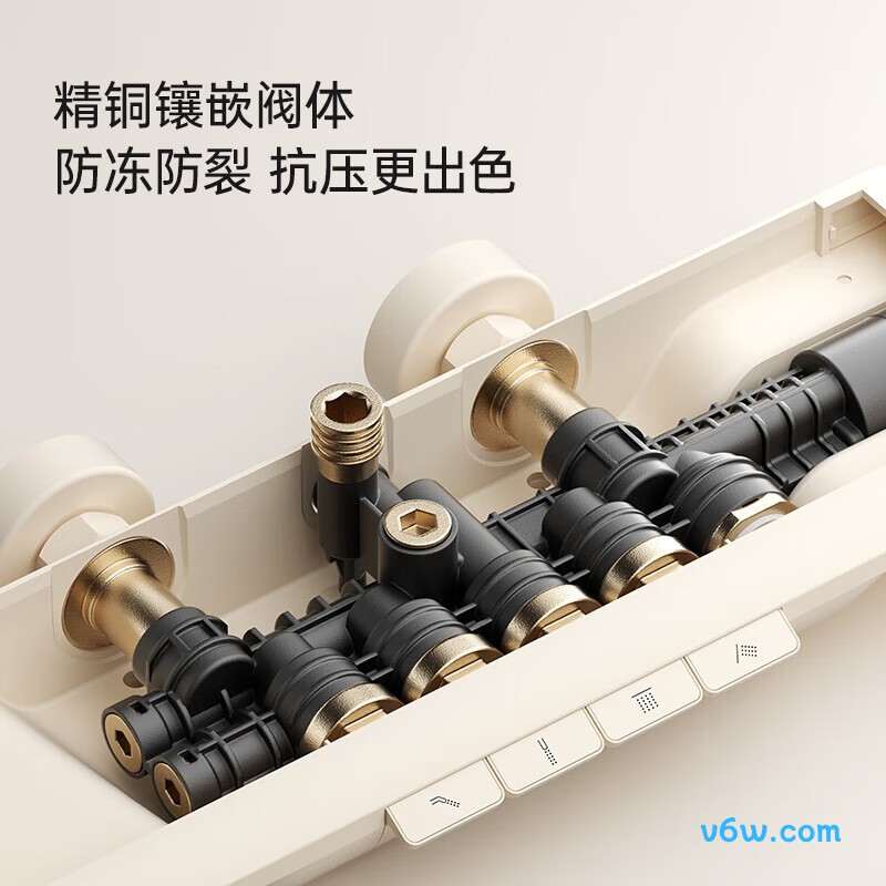 大白DXLY034-MW花洒智能花洒图片