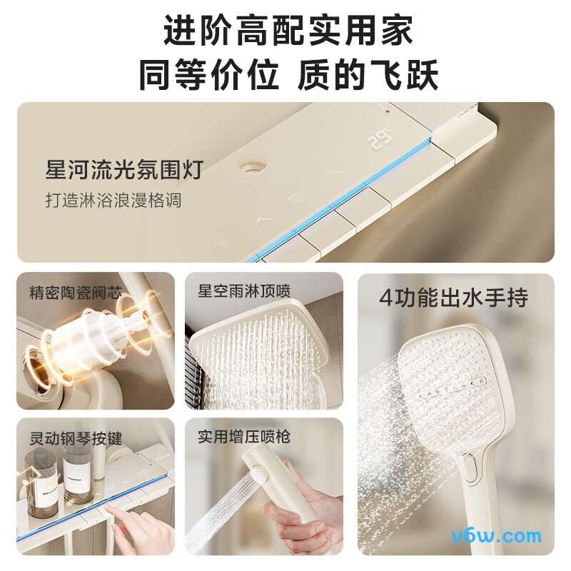 四季沐歌M-A635-4XN花洒普通花洒图片