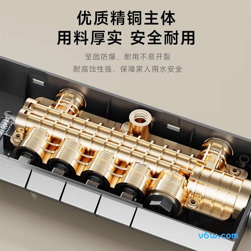 四季沐歌M-A55-4ZHXQ花洒智能花洒图片