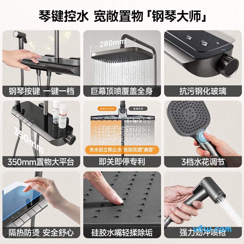 箭牌AE34185MZGGW花洒普通花洒图片