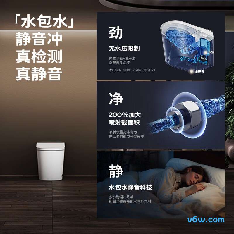 ZS760J-S1-400智能马桶图片