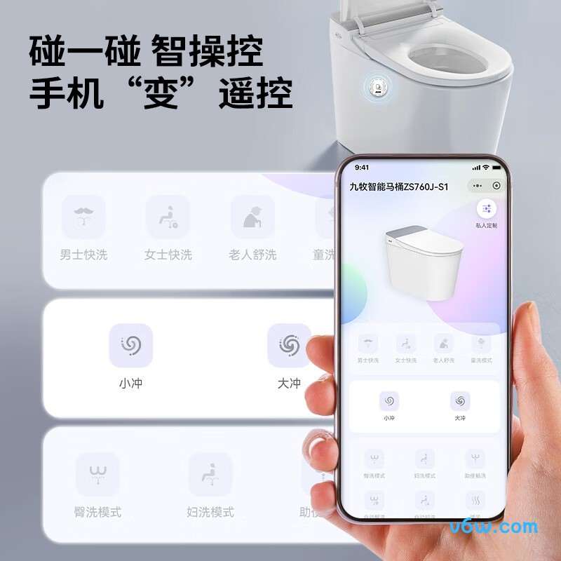 ZS760J-S1-400智能马桶图片