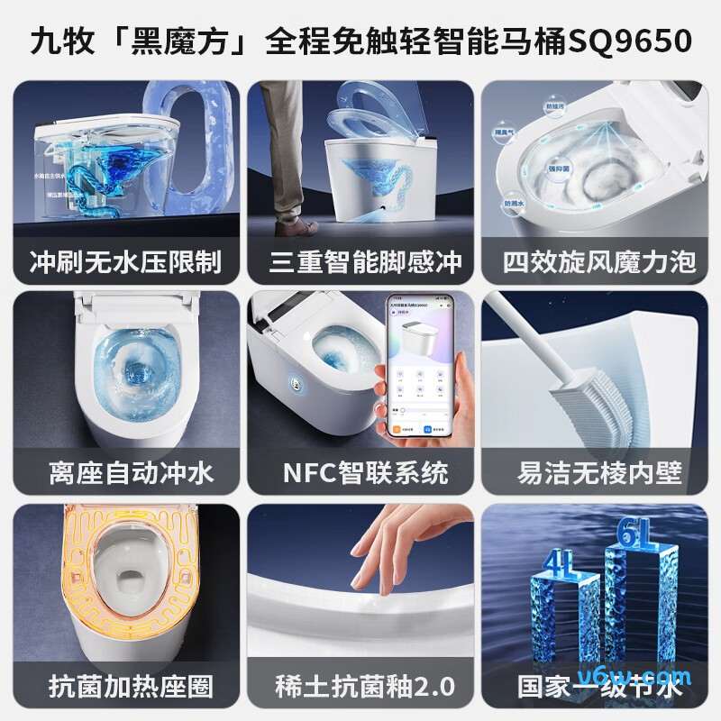 SQ9650-SA-CJM400智能马桶图片