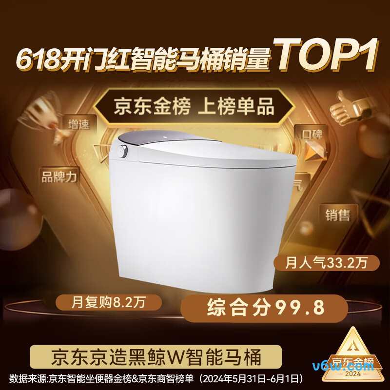 黑鲸W2.0智能马桶图片