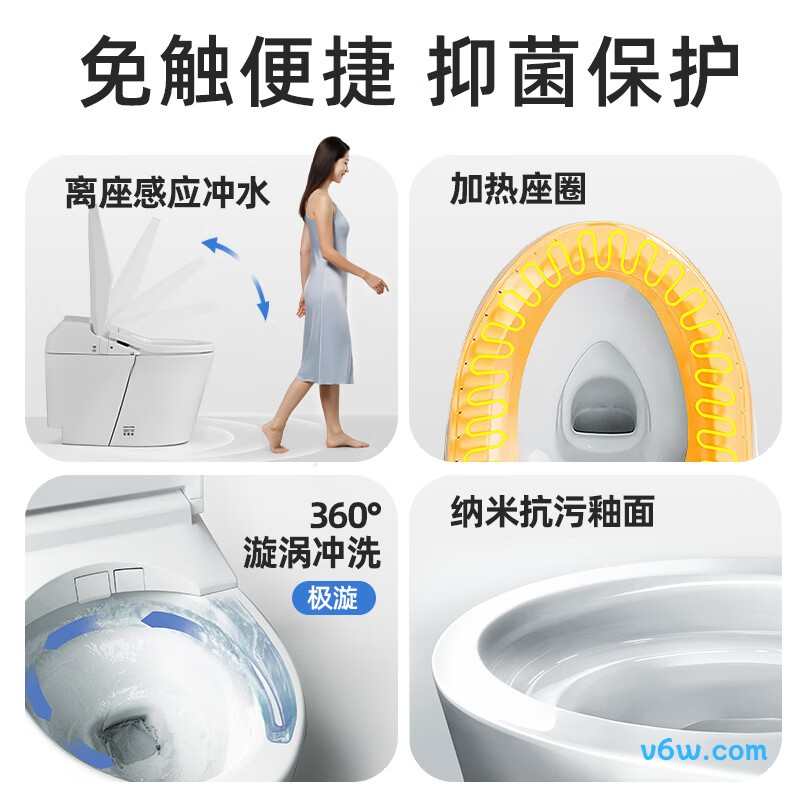 7F110 305智能马桶图片