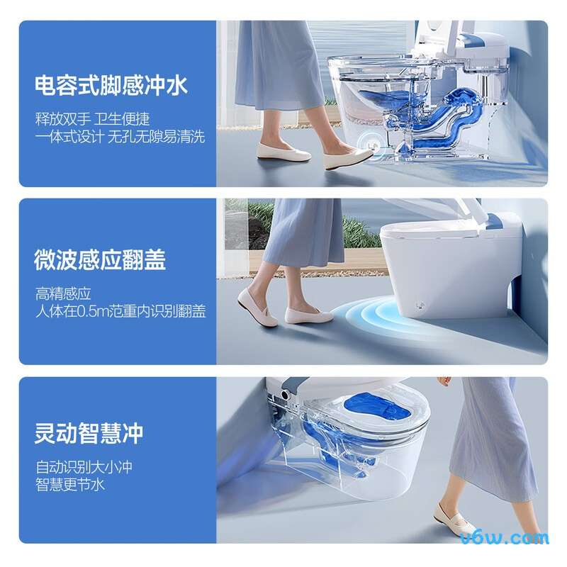 AKE1186-PM智能马桶图片