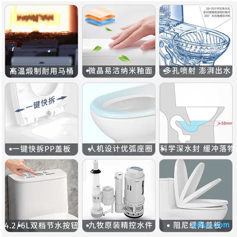 11316-2-1/31K-1普通马桶图片