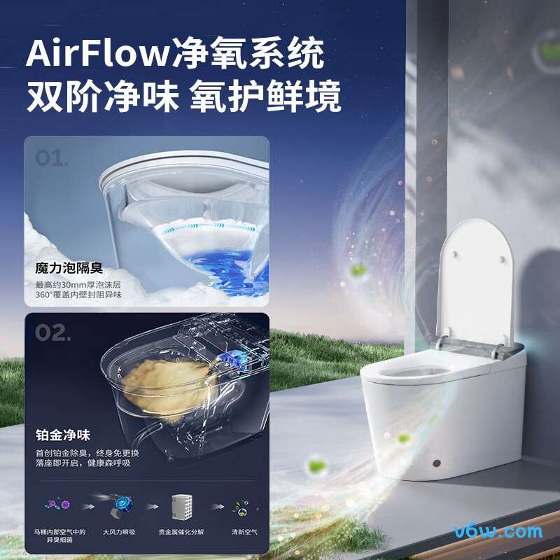 ZS800J-400智能马桶图片