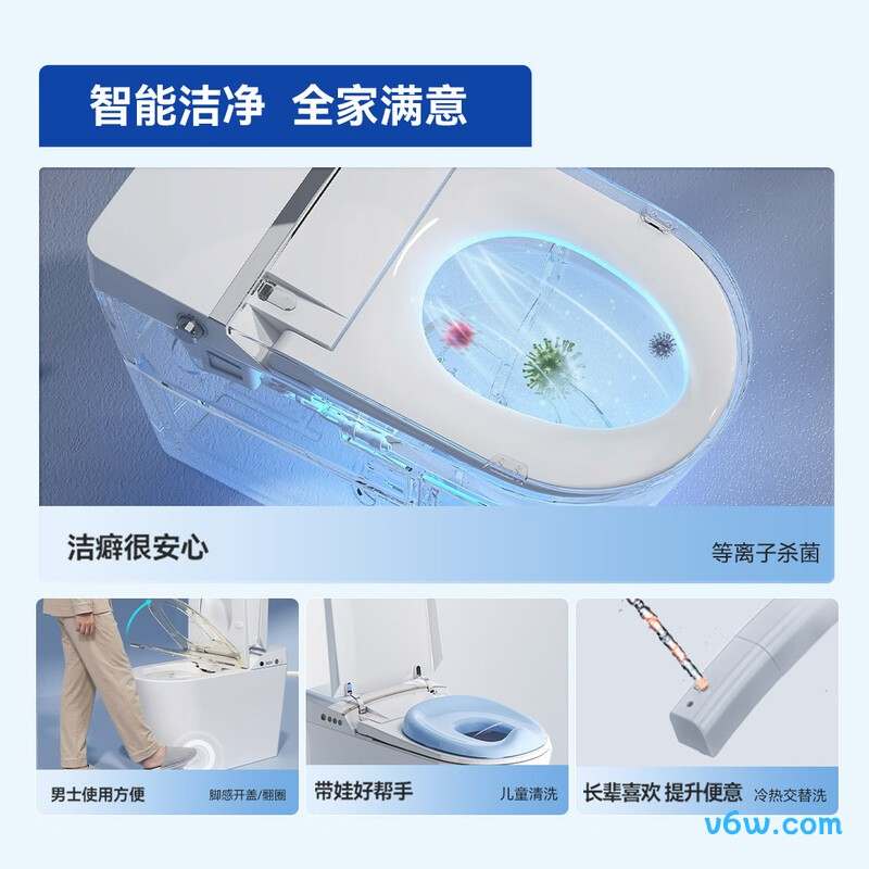 RTV1008-F22智能马桶图片