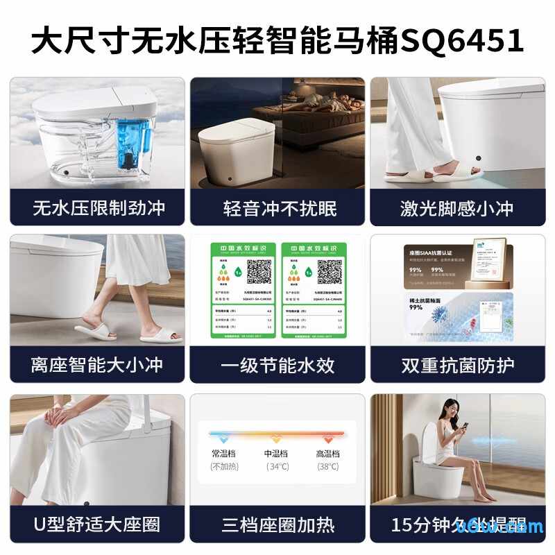 SQ6451-SA-CJM305智能马桶图片