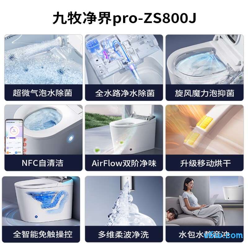 ZS800J-305智能马桶图片