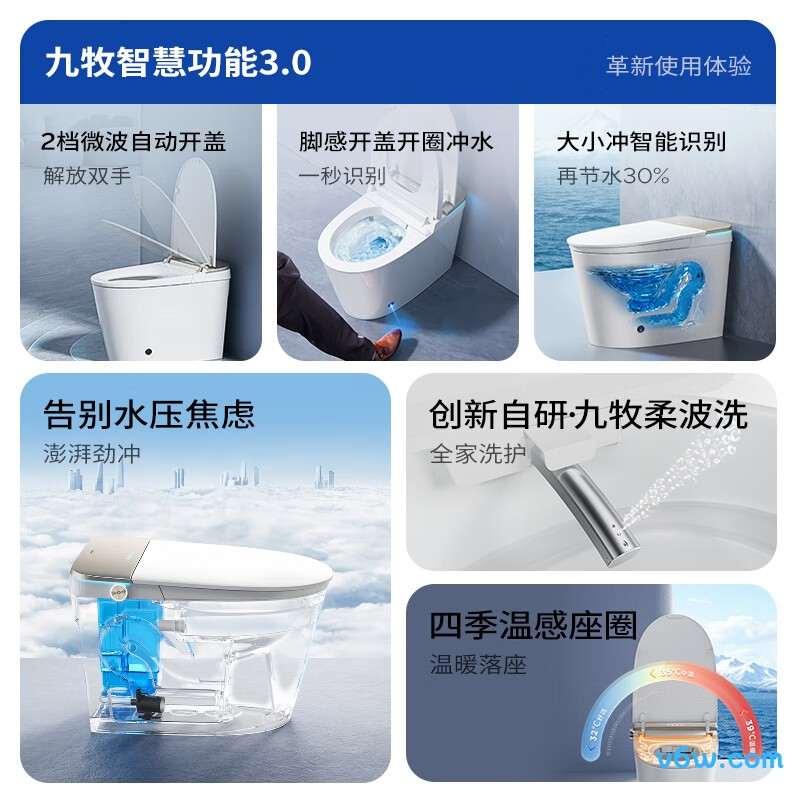 ZS770P-400智能马桶图片