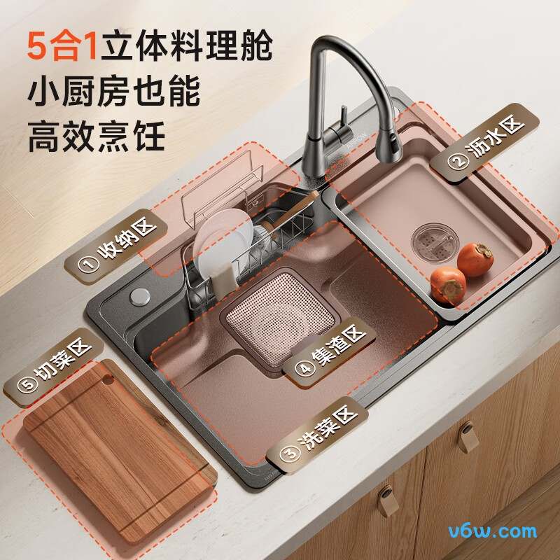 M-B111(68)-WH水槽图片