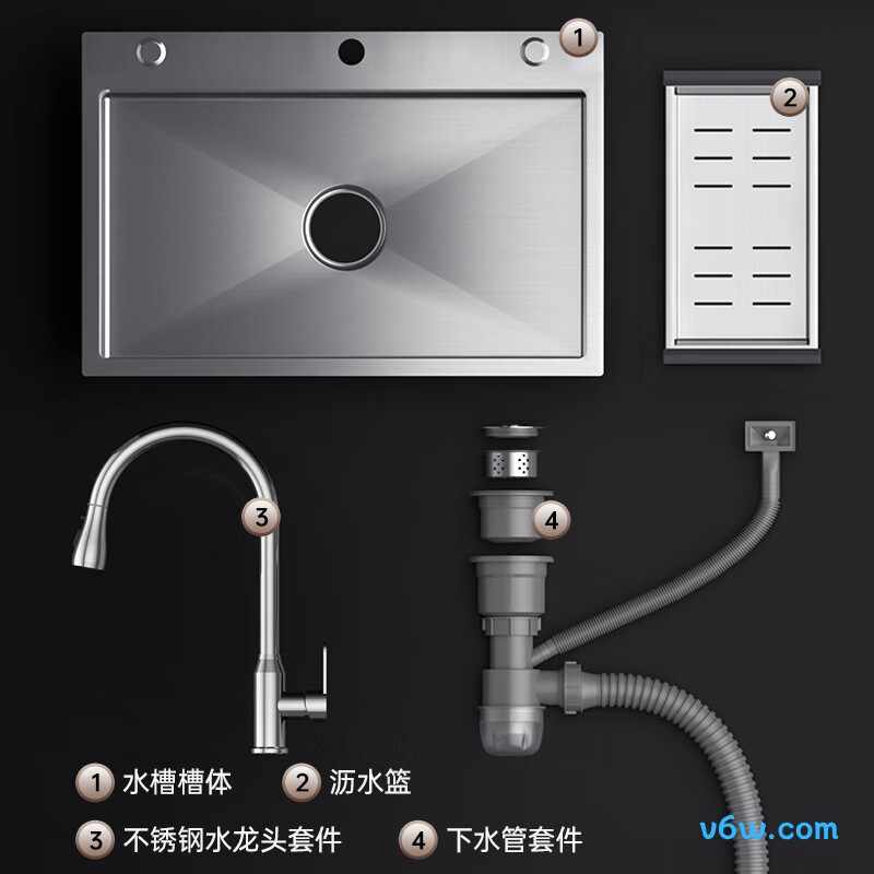 M-B115(81)-WG水槽图片