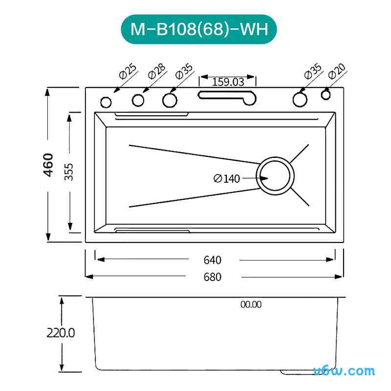 02369-9CZ-Z水槽图片