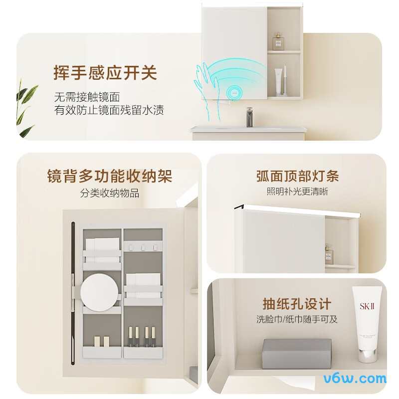 箭牌APGMD8G31009F-LY浴室柜图片