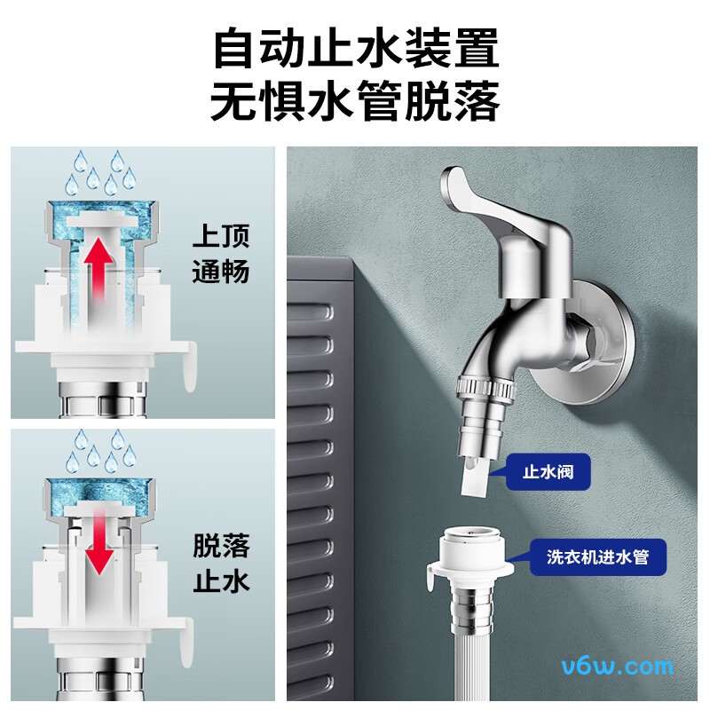 九牧72057-991/1C-1洗衣机龙头图片