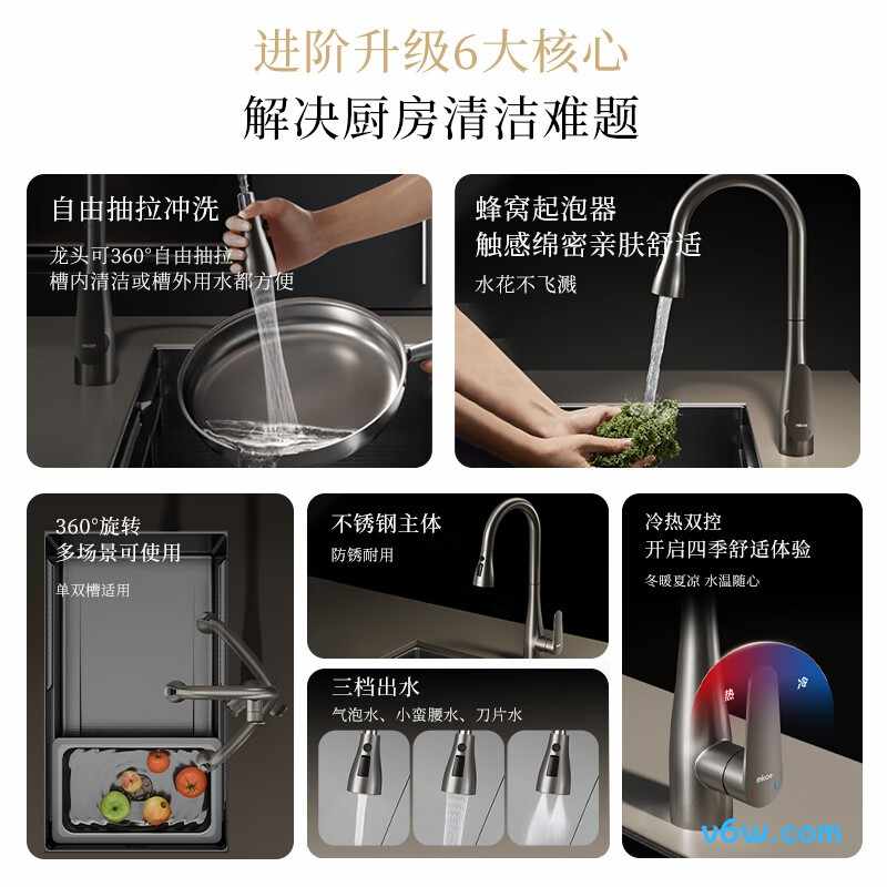 四季沐歌M-CCG14-Q厨房龙头图片