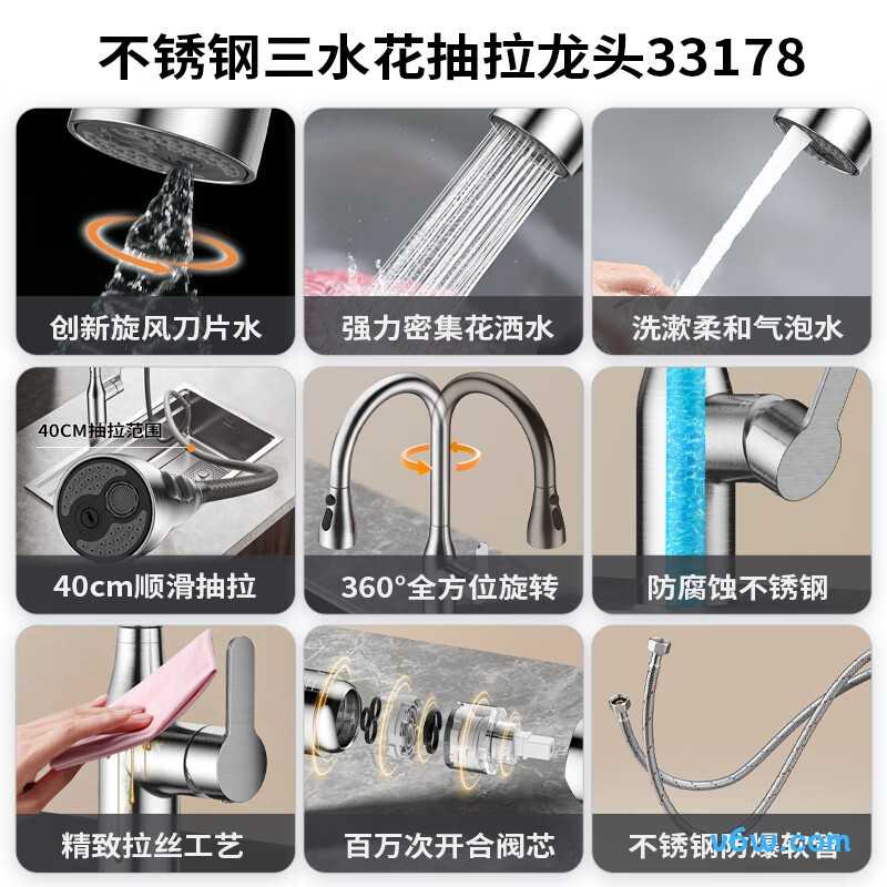 九牧33178-748/7B-Z厨房龙头图片